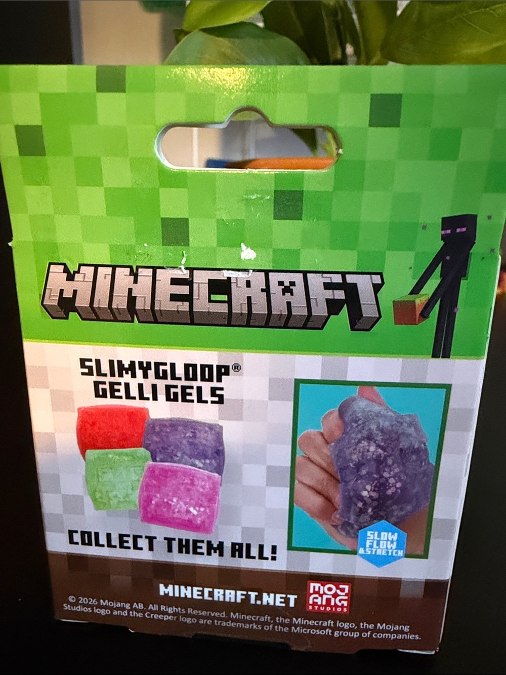 Minecraft SlimyGloop Gelli Gels Sensory Toy - Purple - Picture 4 of 4